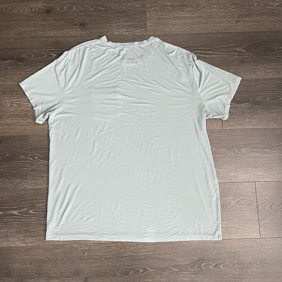 Tommy John Crew Neck T-Shirt Mens XL Green Soft Micro Modal Casual Sleep - Picture 3 of 5